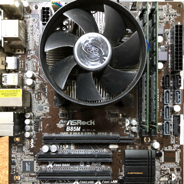 i7 4770 ASRock B85M cpu マザーボードセットPC/タブレット