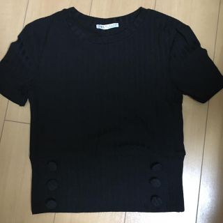 ザラ(ZARA)のザラ 半袖トップス(ニット/セーター)