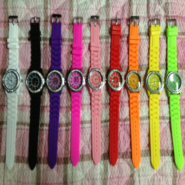 大人気★腕時計★全9カラー レディースのファッション小物(腕時計)の商品写真