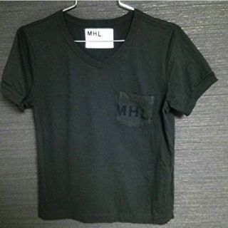 マーガレットハウエル(MARGARET HOWELL)の【値下げ】MHL.  Tシャツ レディース　Msize　マーガレット・ハウエル(Tシャツ(半袖/袖なし))