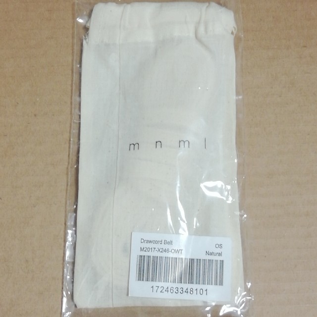 FEAR OF GOD(フィアオブゴッド)のmnml  ドローコード  白色 メンズのファッション小物(ベルト)の商品写真