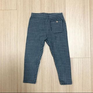 ザラキッズ(ZARA KIDS)の【新品】ZARAbaby☆ザラベイビー　チェックパンツ 92 レギンス(パンツ/スパッツ)