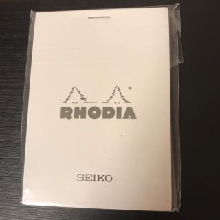 セイコー(SEIKO)の【RHODIA ロディア】SEIKOコラボ メモパッド(ノート/メモ帳/ふせん)