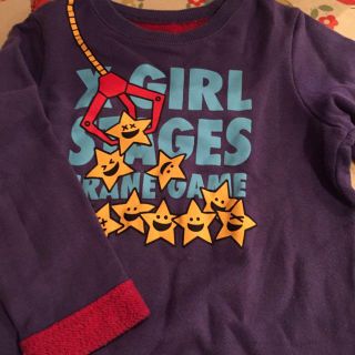 エックスガールステージス(X-girl Stages)のx-girlstages(Tシャツ/カットソー)