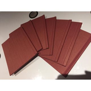 SHIMBI メニューブック ７冊セット(店舗用品)