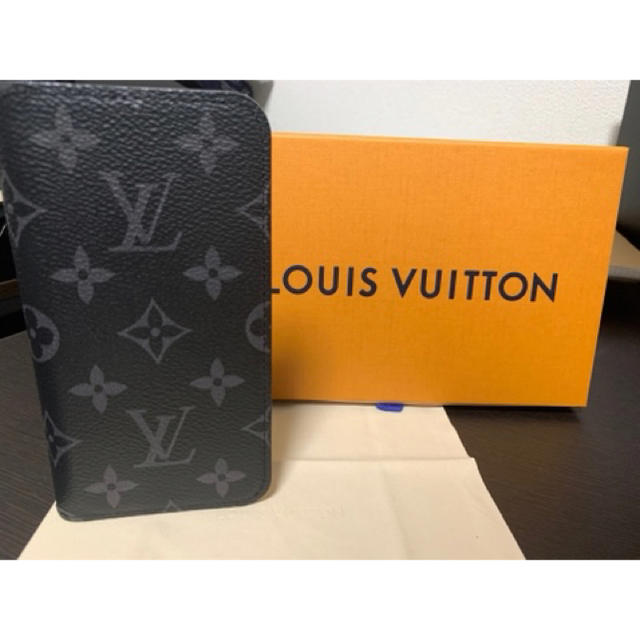 LOUIS VUITTON - IPHONE X & XS フォリオ モノグラム エクリプスの通販