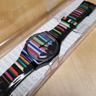 スウォッチ(swatch)のY'shop様【新品】SWATCHスウォッチ腕時計 黒(腕時計)