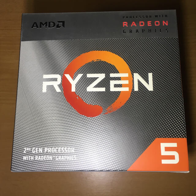 新品未開封 AMD Ryzen 5 3400G