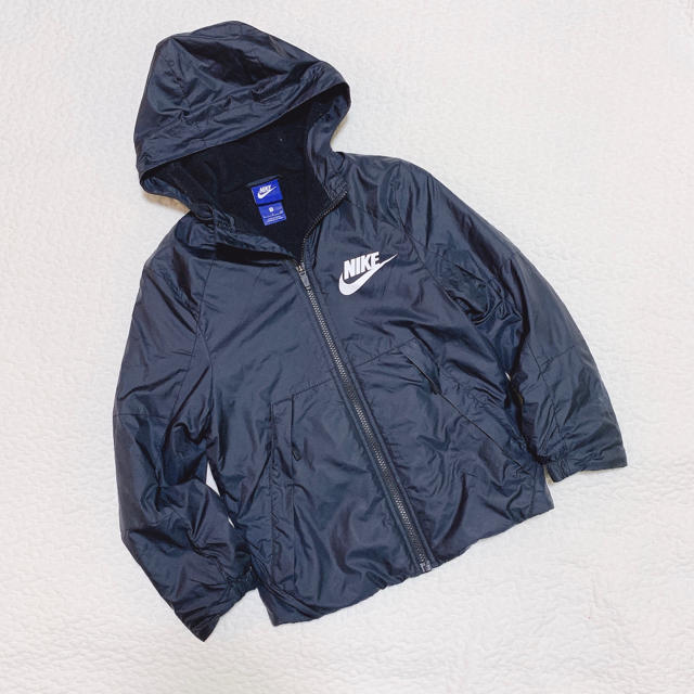 NIKE(ナイキ)のNIKE ウインドジャンパー 裏起毛 キッズ/ベビー/マタニティのキッズ服男の子用(90cm~)(ジャケット/上着)の商品写真