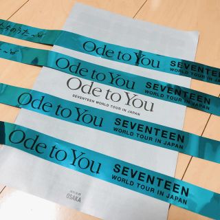 セブンティーン(SEVENTEEN)のseventeen 銀テ(アイドルグッズ)