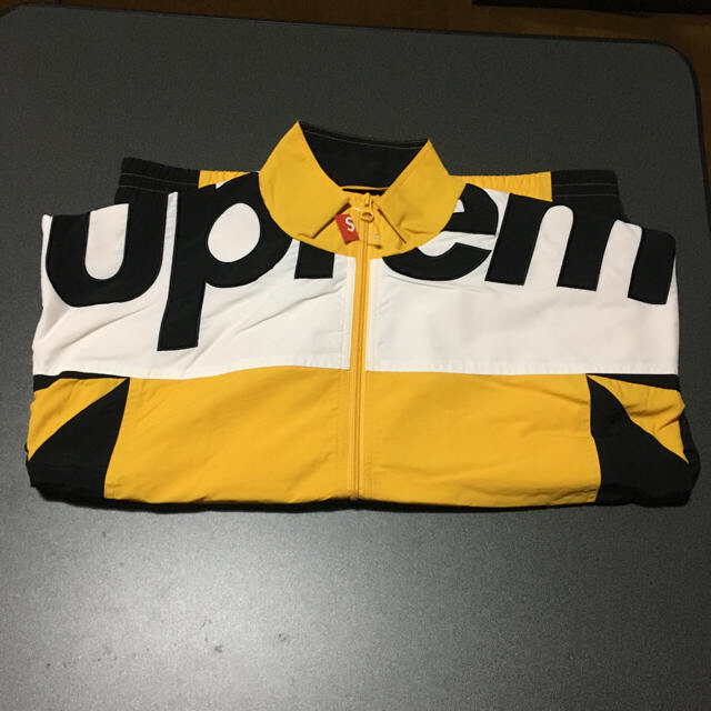 supreme shoulder logo track jacket M