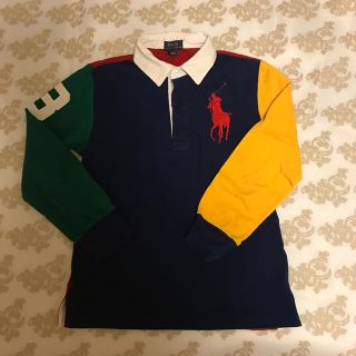 ポロラルフローレン(POLO RALPH LAUREN)の男の子　ポロラルフローレン長袖ポロシャツ(Tシャツ/カットソー)