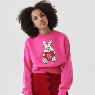 レイジーオーフ(LAZY OAF)の【美品】LAZY OAF うさぎトレーナー(トレーナー/スウェット)