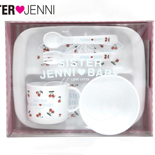 JENNI(ジェニィ)のJENNI BABY ジェニーベビー 食器セット キッズ/ベビー/マタニティの授乳/お食事用品(離乳食器セット)の商品写真