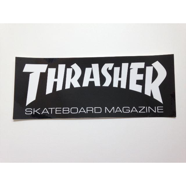 THRASHER(スラッシャー)のThrasher ステッカー ブラック　携帯にも合うサイズ メンズのファッション小物(その他)の商品写真