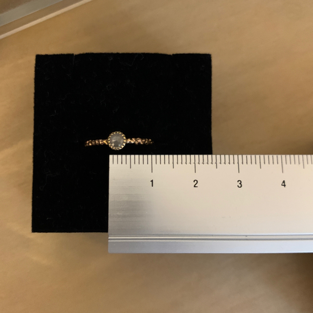 KAORU(カオル)の【Ikue Nakayasu様お取り置き】KAORU K10ダイヤモンドリング レディースのアクセサリー(リング(指輪))の商品写真