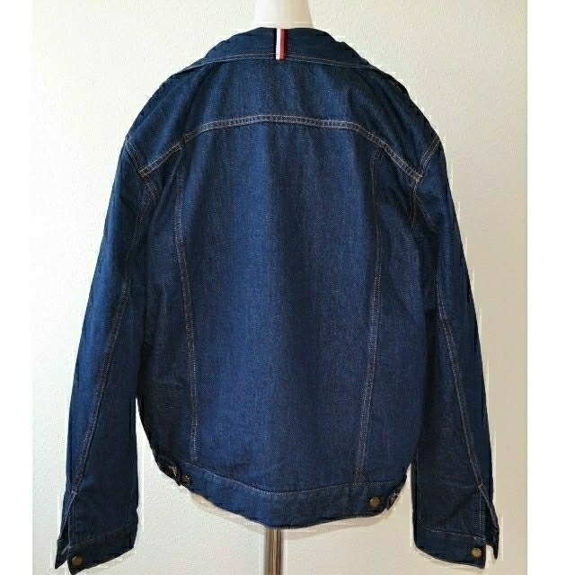 TOMMY HILFIGER(トミーヒルフィガー)の定価23000円＋税！XL新品 80s トミーヒルフィガー 暖か裏地付 Ｇジャン メンズのジャケット/アウター(Gジャン/デニムジャケット)の商品写真