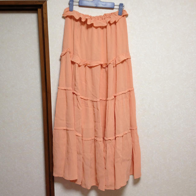 mystic(ミスティック)のmystic♡シフォンマキシスカート♡ レディースのスカート(ロングスカート)の商品写真