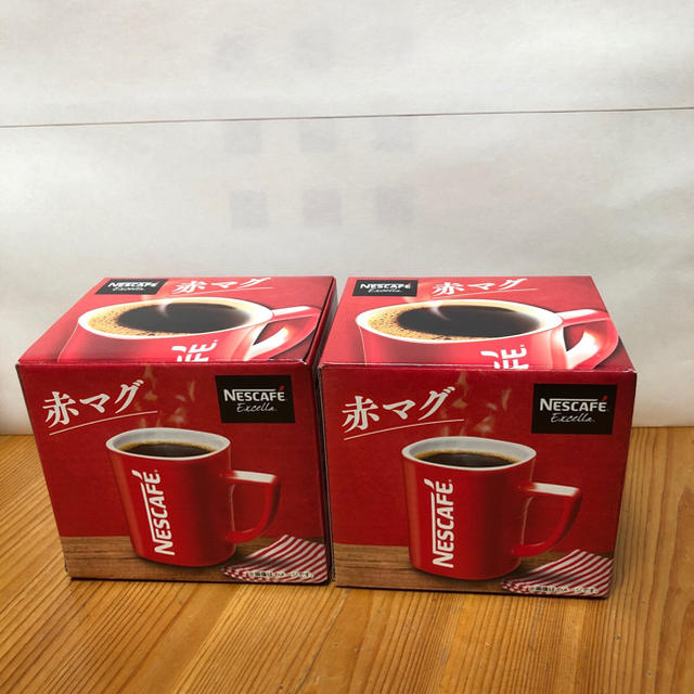 Nestle(ネスレ)のネスカフェ　赤マグ2個セット キッズ/ベビー/マタニティの授乳/お食事用品(マグカップ)の商品写真