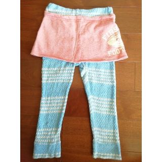 デニムダンガリー(DENIM DUNGAREE)のデニムダンガリー　スカートパンツ　90cm(パンツ/スパッツ)