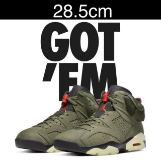 ナイキ(NIKE)のair jordan 6 travis aj6(スニーカー)