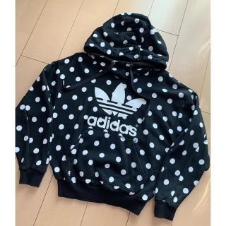 アディダス スウェットパーカー パーカー レディース ドット の通販 2点 Adidasのレディースを買うならラクマ