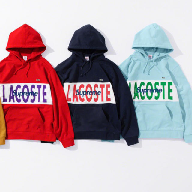 Supreme LACOSTE パーカーのサムネイル
