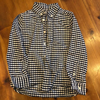 ムジルシリョウヒン(MUJI (無印良品))の無印良品 ギンガムチェックシャツ 130(Tシャツ/カットソー)