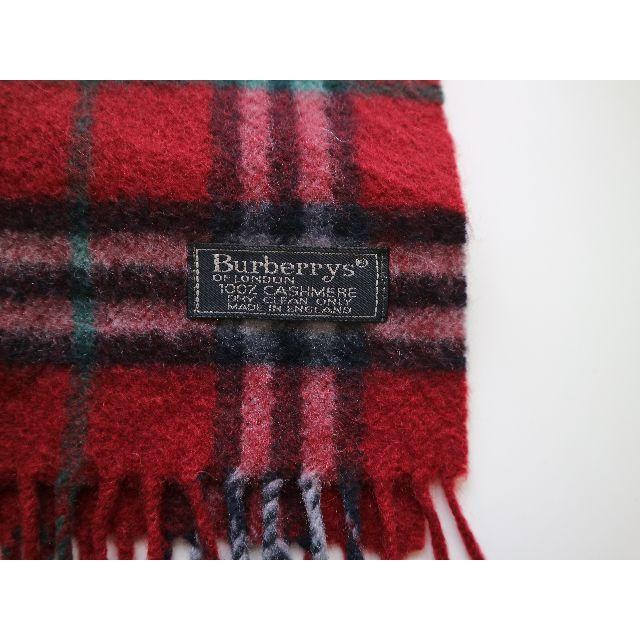 BURBERRY(バーバリー)のTwinslovs様専用　バーバリーマフラー カシミア100% BM00049 レディースのファッション小物(マフラー/ショール)の商品写真