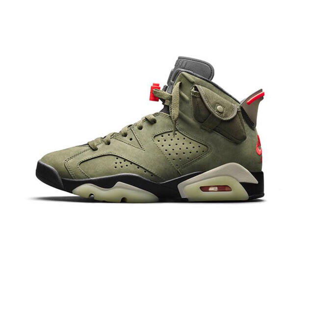 超歓迎 NIKE - 購入者決定済み エア ジョーダン6 Travis Nike スニーカー 超歓迎 NIKE - 購入者決定済み エア ジョーダン6 Travis Nike スニーカー