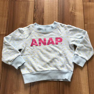 アナップキッズ(ANAP Kids)の♡ANAP トレーナー♡ 95〜100 お値下げ(Tシャツ/カットソー)