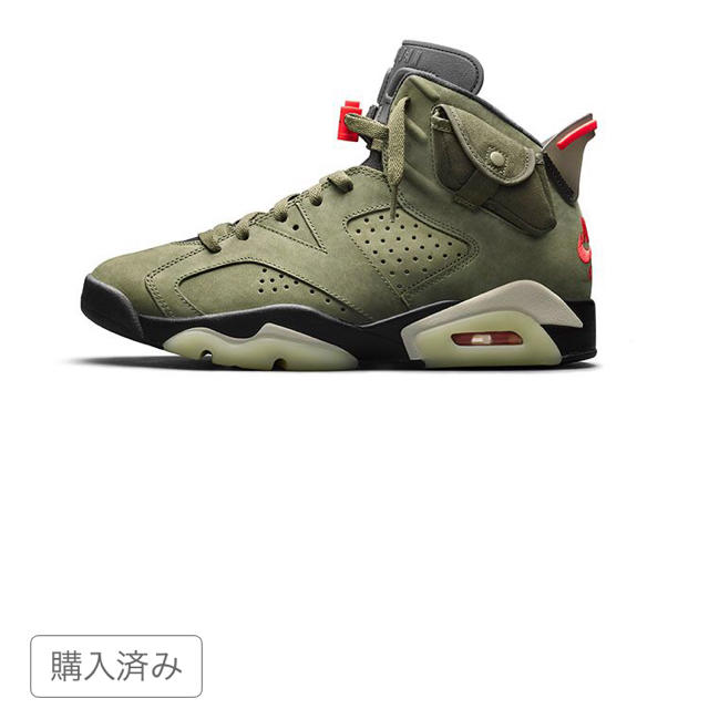 AIR JORDAN 6 TRAVIS SCOTT靴/シューズ