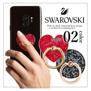 スワロフスキー(SWAROVSKI)の	VIP価格【SWAROVSKI】GLAM ROCK iPhone/スマホリング(スマホストラップ/チャーム)