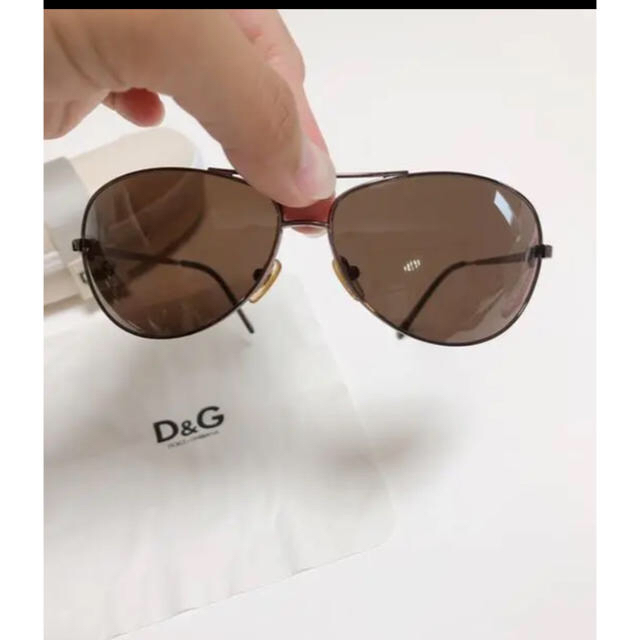 D&G(ディーアンドジー)のドルチェ&ガッバーナ❤メンズ❤サングラス❤ブロンズ美品❤D&G メンズのファッション小物(サングラス/メガネ)の商品写真