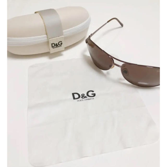 D&G(ディーアンドジー)のドルチェ&ガッバーナ❤メンズ❤サングラス❤ブロンズ美品❤D&G メンズのファッション小物(サングラス/メガネ)の商品写真