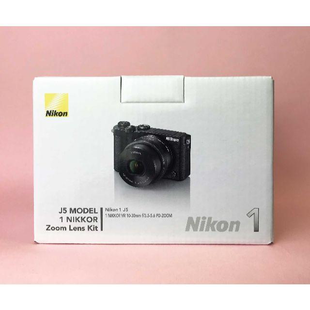 【新品未開封】ニコン　Nikon 1 J5 ダブルレンズキット　ブラック