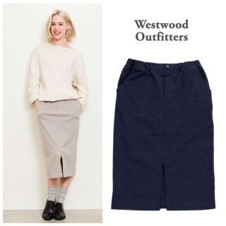 ウエストウッドアウトフィッターズ(Westwood Outfitters)の新品¥6,600♡Westwood Outfitters♡トリックジップスカート(ひざ丈スカート)