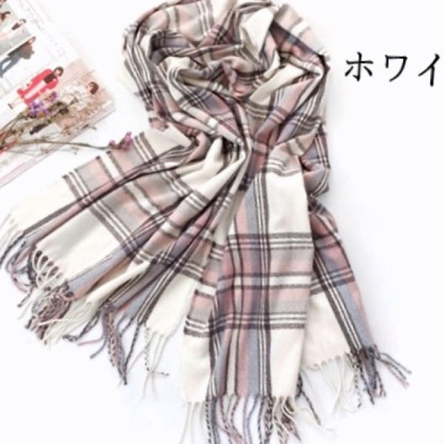 JILLSTUART(ジルスチュアート)のCHECK STOLE・チェックストール・ レディースのファッション小物(ストール/パシュミナ)の商品写真