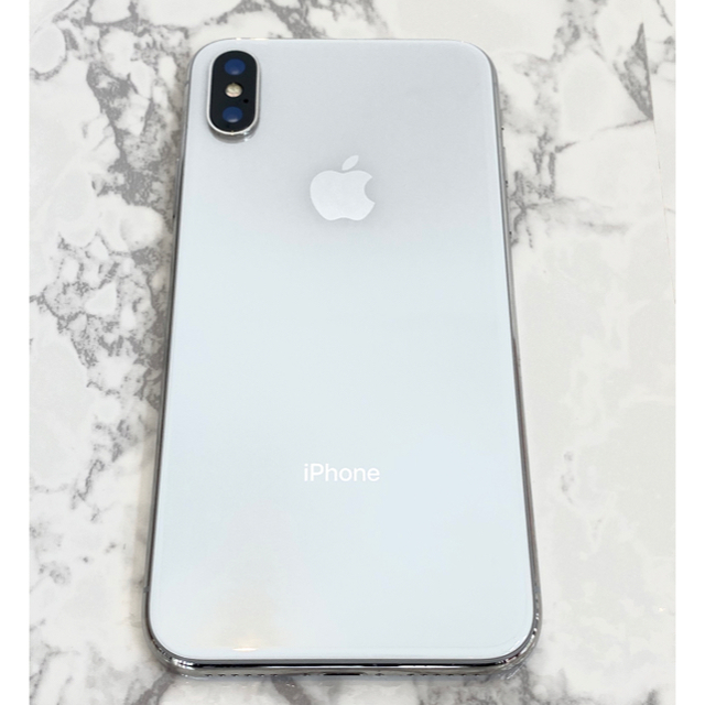 iPhone X Silver 64 GB au 【即購入OK】