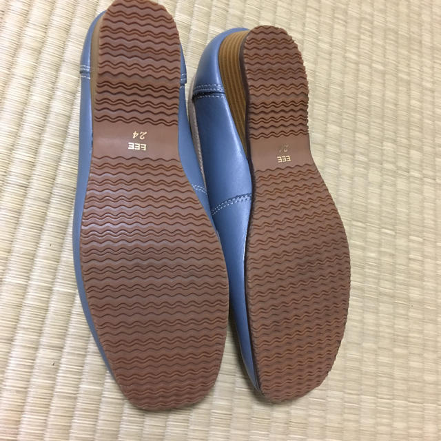 【新品】革靴  ローファー  24.0cm レディースの靴/シューズ(ローファー/革靴)の商品写真
