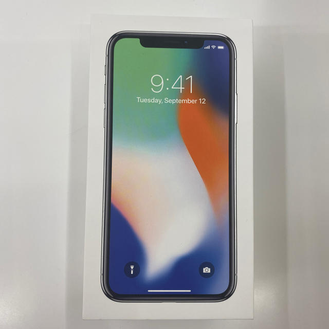 iPhone X 64GB シムフリー　SV