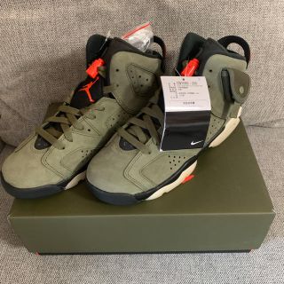 ナイキ(NIKE)のTRAVIS SCOTT × AIR JORDAN 6 GS  24cm(スニーカー)