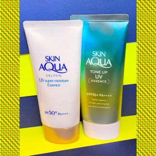 ロートセイヤク(ロート製薬)の🌟ロート SKIN AQUA🌞SPF50+ PA++++🌟2個(日焼け止め/サンオイル)