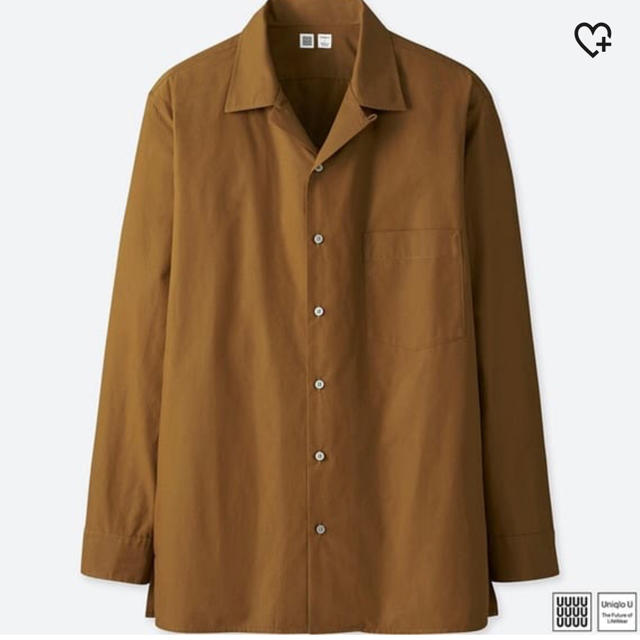 UNIQLO(ユニクロ)のUNIQLO U  オープンカラーシャツ  XL メンズのトップス(シャツ)の商品写真