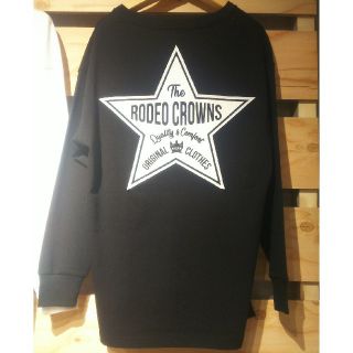 ロデオクラウンズワイドボウル(RODEO CROWNS WIDE BOWL)のテラ松ブラックRX(Tシャツ(長袖/七分))