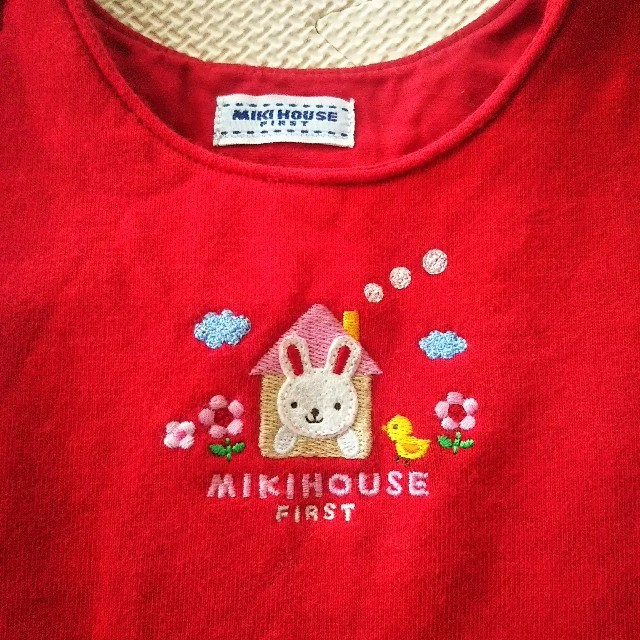 mikihouse(ミキハウス)のミキハウス ワンピース 70 80 キッズ/ベビー/マタニティのベビー服(~85cm)(ワンピース)の商品写真