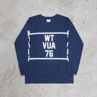 ダブルタップス(W)taps)のWTAPS 18SS WTVUA 01 SCREEN LS TEE navy(Tシャツ/カットソー(七分/長袖))