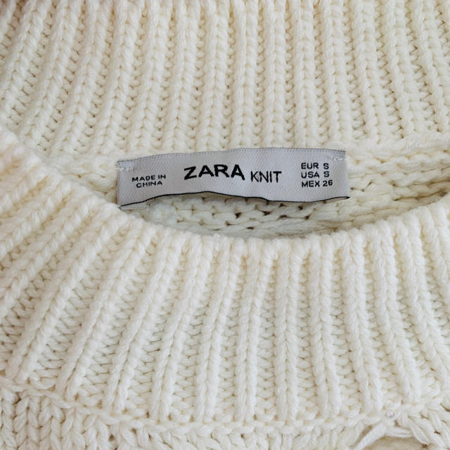 ZARA(ザラ)のZARAざっくりニット レディースのトップス(ニット/セーター)の商品写真