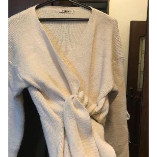 randeboo 2way knit ivory (ニット/セーター)