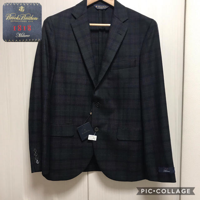 Brooks Brothers(ブルックスブラザース)のBrooks Brothers タータンチェックジャケット メンズのジャケット/アウター(テーラードジャケット)の商品写真